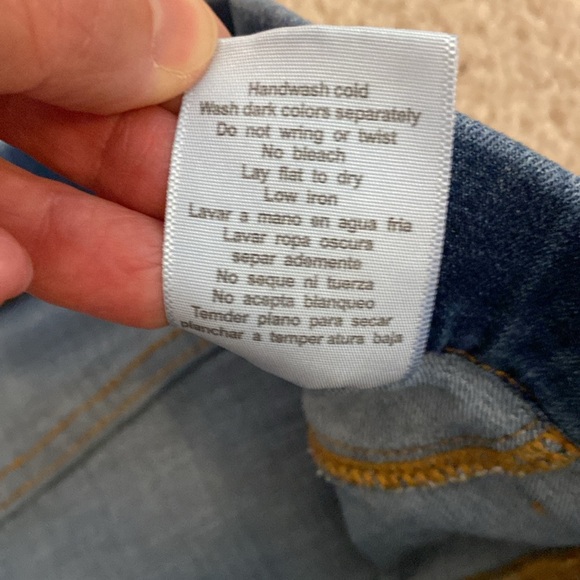 Judy Blue Mazie Pull On High Waist Blue Denim Jean Shorts Women's Size‎ M - Picture 4 of 8